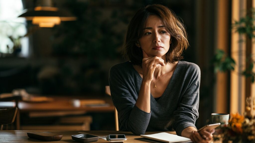 AI翻訳で作った外国人への返信文を自然な言い方に整えているイメージ